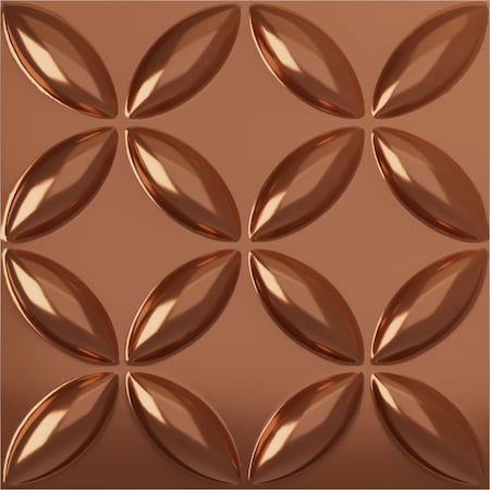 19 5/8in. W X 19 5/8in. H Wallflower EnduraWall Decorative 3D Wall Panel Covers 2.67 Sq. Ft.